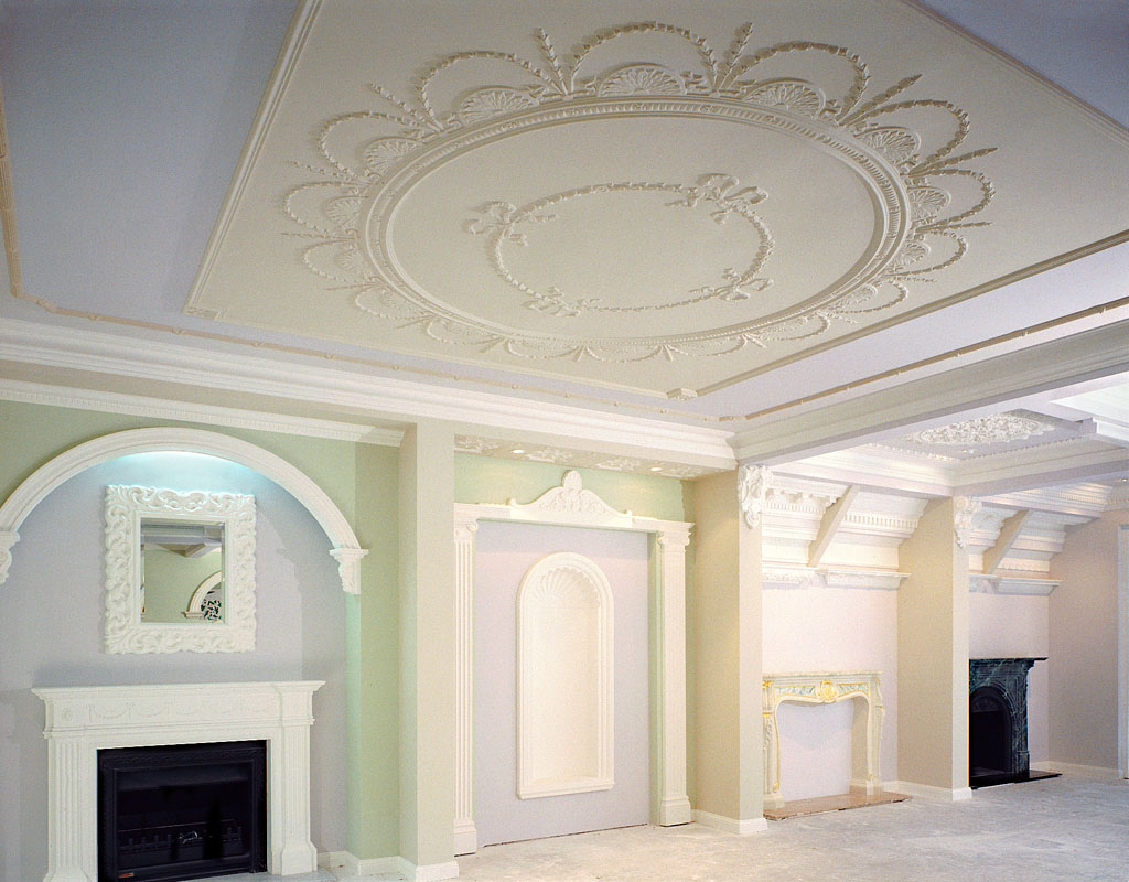 Custom Work Ceiling Panels Ornamental Plaster Plaster Cornice Ceiling Centres Ceiling